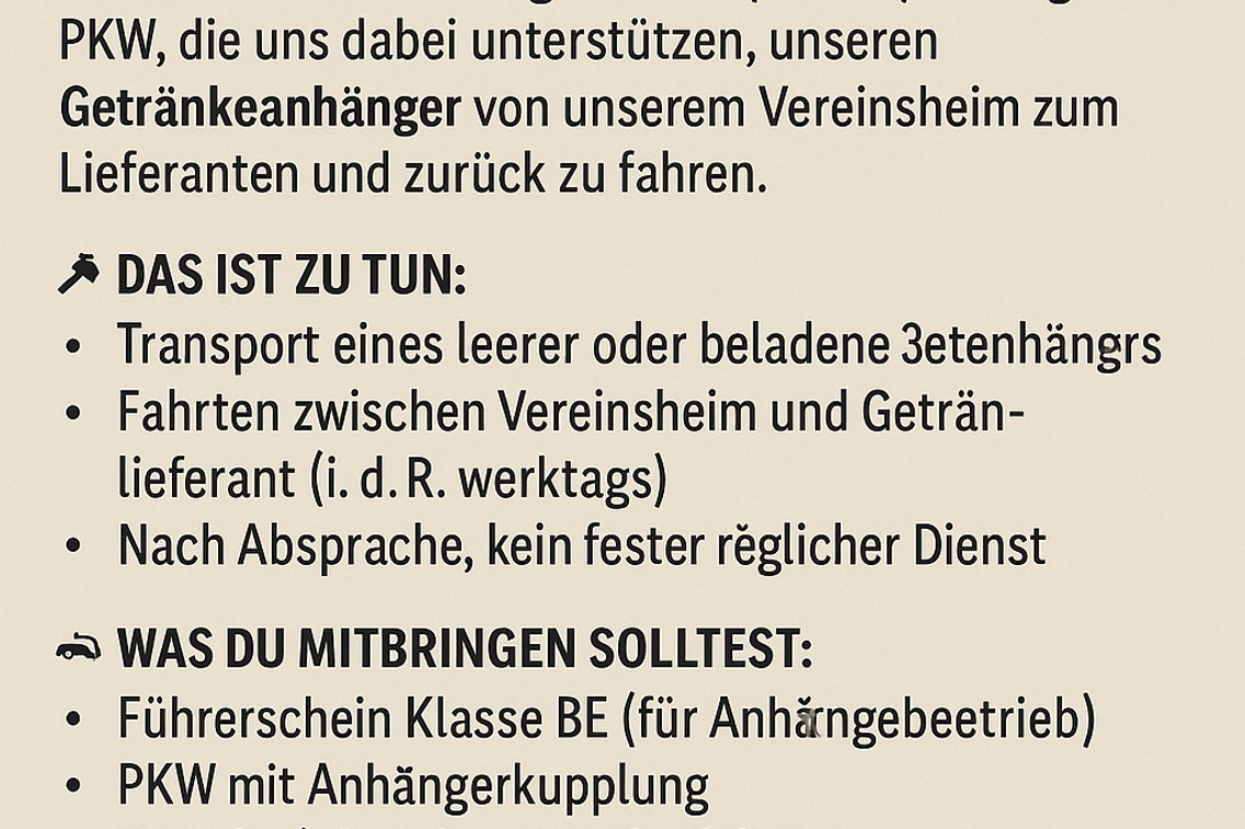 Foto zum Newsartikel Fahrer gesucht