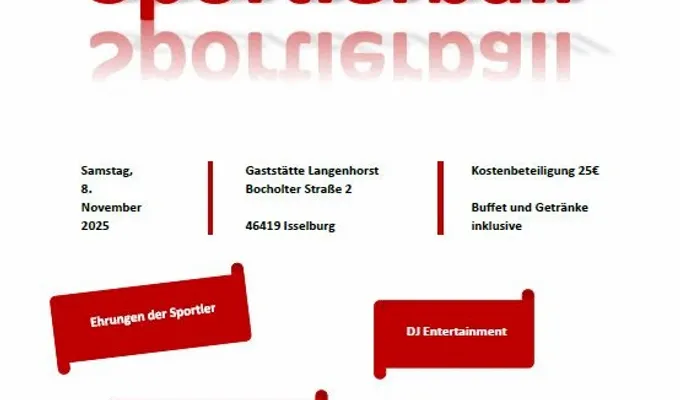 Sportlerball vom SSV