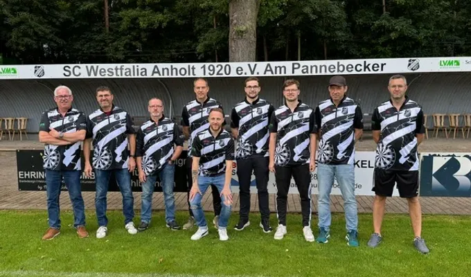Trikots für unsere Dart - Mannschaft