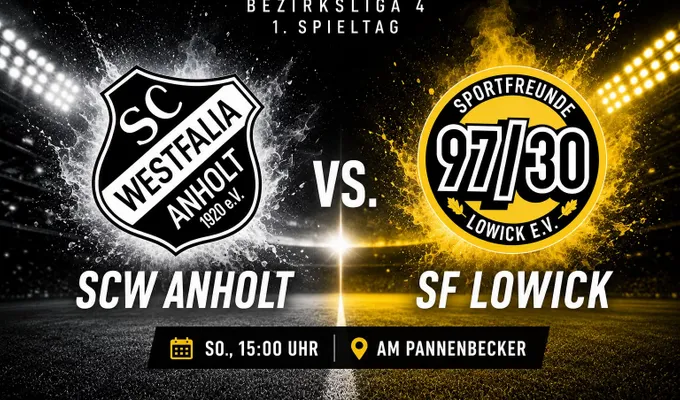Saisonauftakt am Pannebecker zur Bezirksliga 2026/27