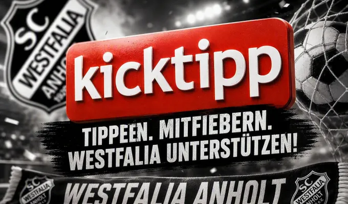 Letze Chance zur Teilnahme Kick Tipp Runde Westfalia 