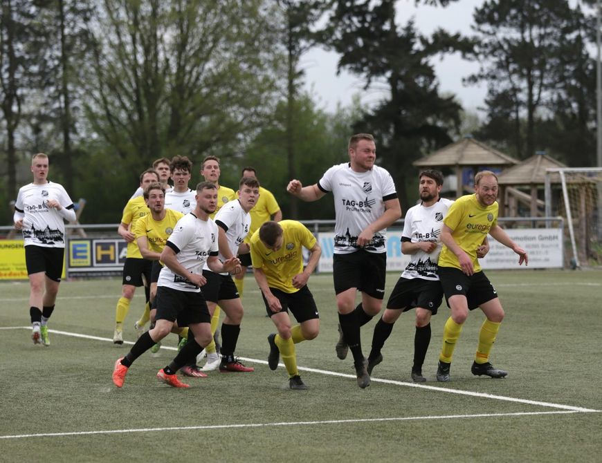 2. Mannschaft mit Punktgewinn gegen BW Wertherbruch